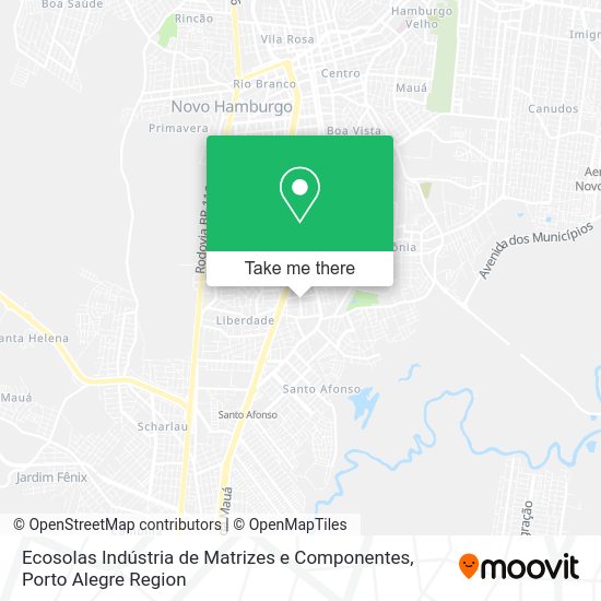Ecosolas Indústria de Matrizes e Componentes map