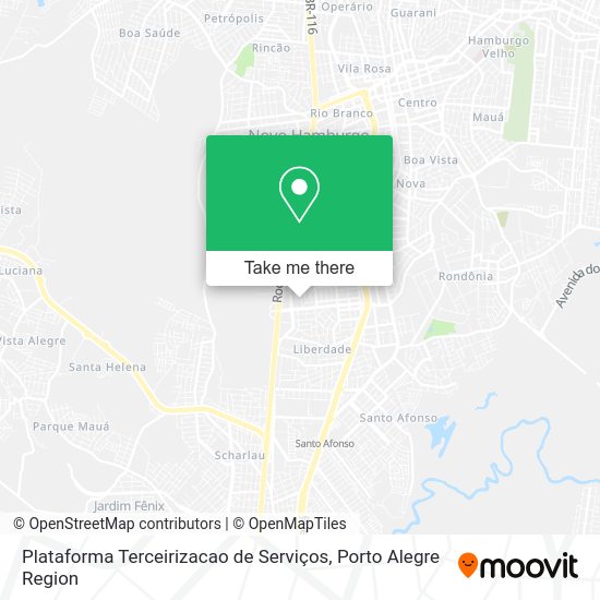 Plataforma Terceirizacao de Serviços map