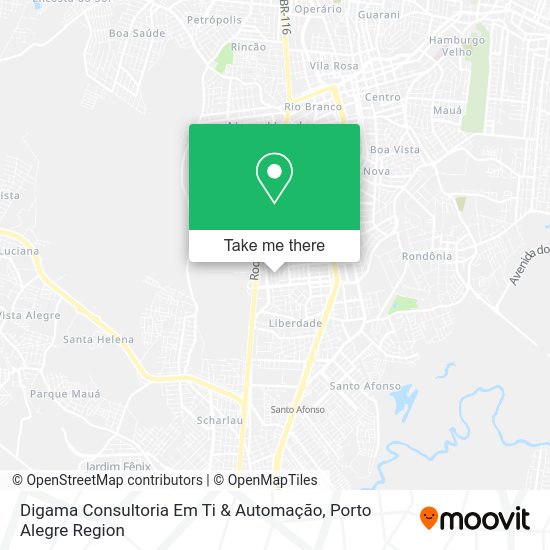 Digama Consultoria Em Ti & Automação map