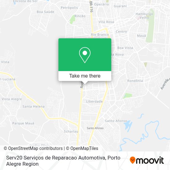 Serv20 Serviços de Reparacao Automotiva map