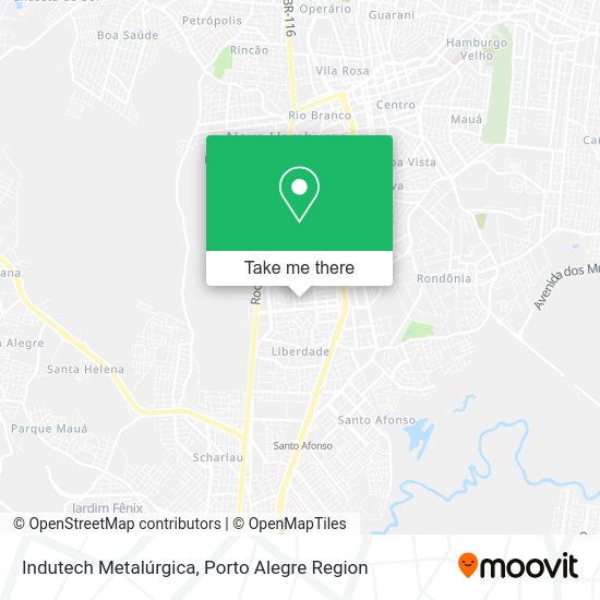 Indutech Metalúrgica map
