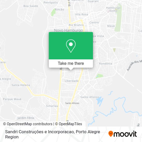 Sandri Construções e Incorporacao map