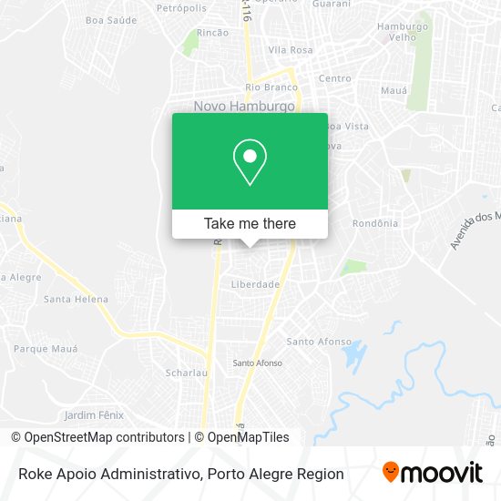 Roke Apoio Administrativo map