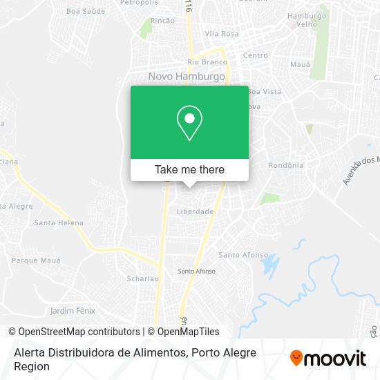 Alerta Distribuidora de Alimentos map