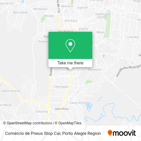Comércio de Pneus Stop Car map