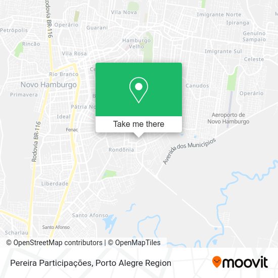 Pereira Participações map