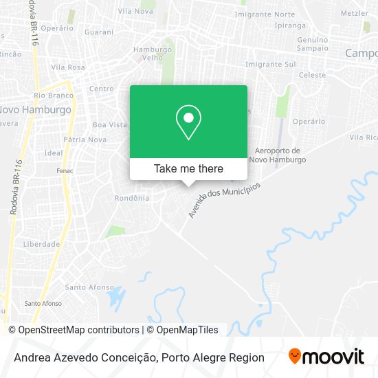 Andrea Azevedo Conceição map
