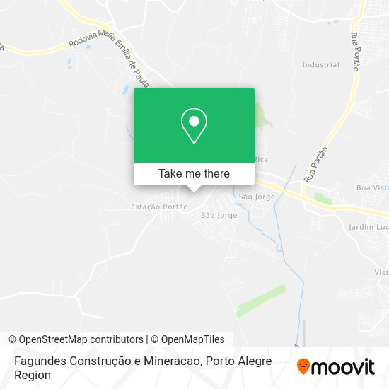 Fagundes Construção e Mineracao map