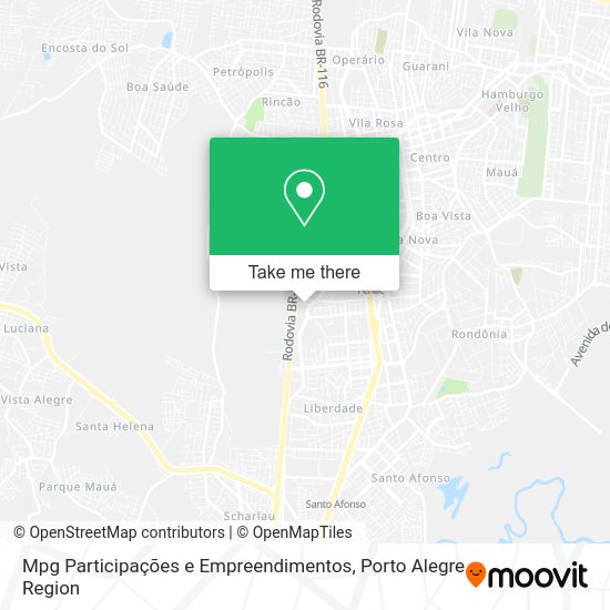 Mpg Participações e Empreendimentos map