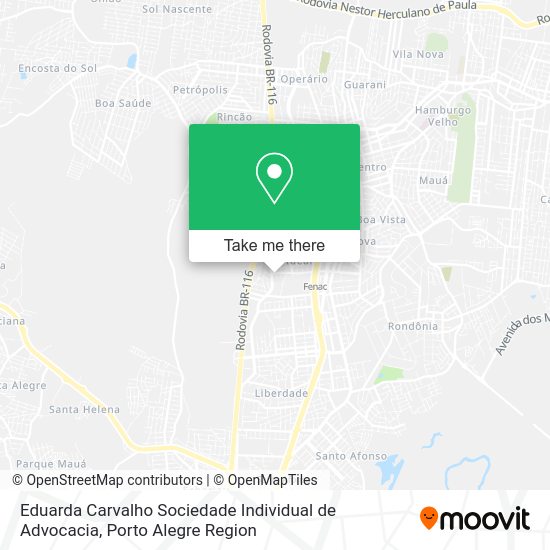 Eduarda Carvalho Sociedade Individual de Advocacia map