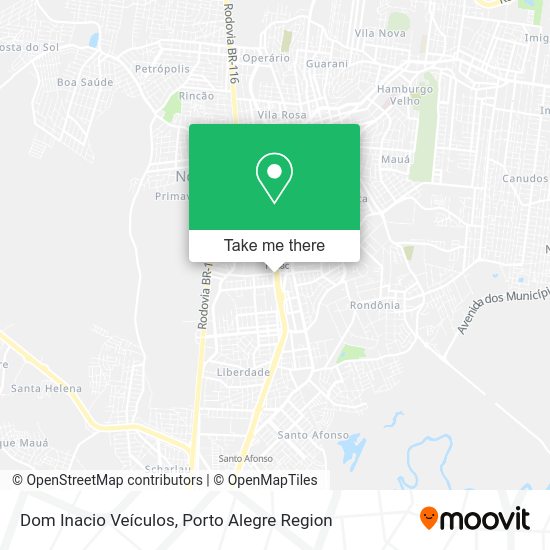 Dom Inacio Veículos map