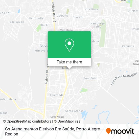 Gs Atendimentos Eletivos Em Saúde map