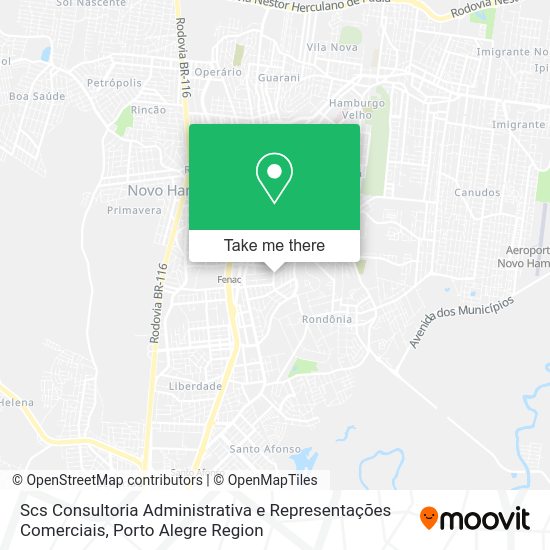 Scs Consultoria Administrativa e Representações Comerciais map