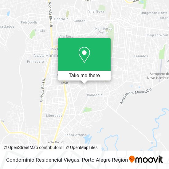 Condomínio Residencial Viegas map