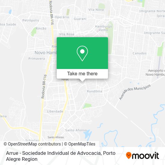 Arrue - Sociedade Individual de Advocacia map