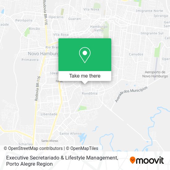 Executive Secretariado & Lifestyle Management map