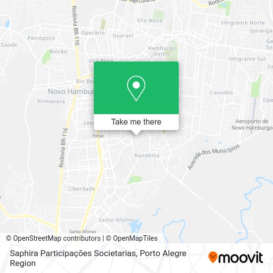 Saphira Participações Societarias map