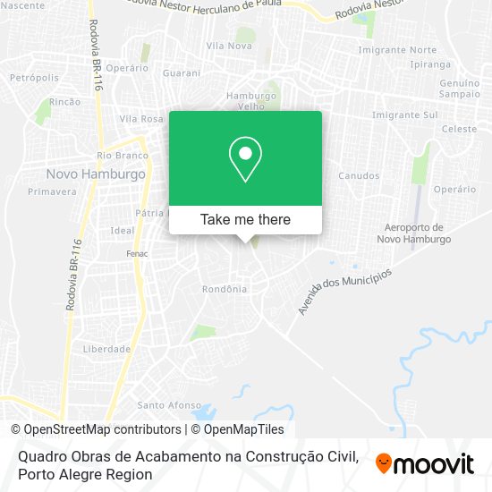 Quadro Obras de Acabamento na Construção Civil map