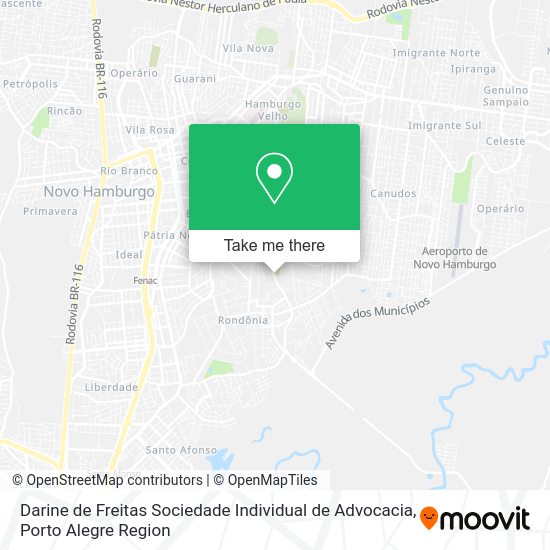 Darine de Freitas Sociedade Individual de Advocacia map