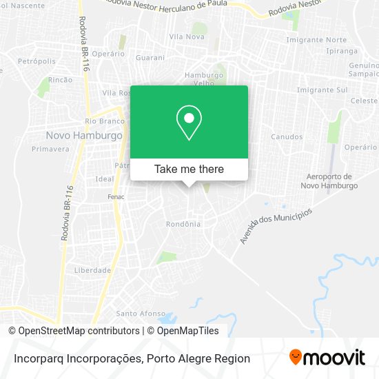 Incorparq Incorporações map