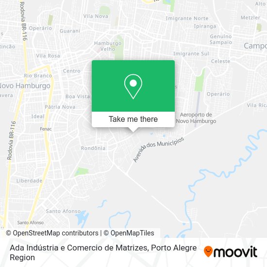 Ada Indústria e Comercio de Matrizes map