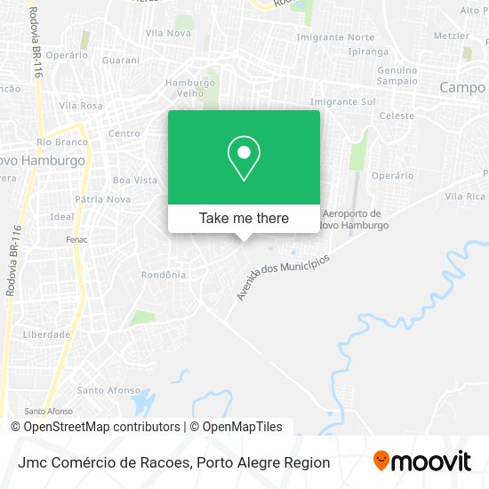 Jmc Comércio de Racoes map