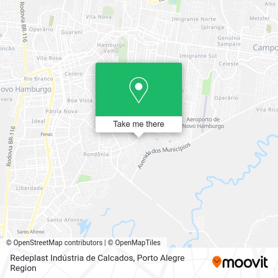 Redeplast Indústria de Calcados map