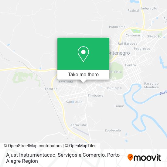 Ajust Instrumentacao, Serviços e Comercio map