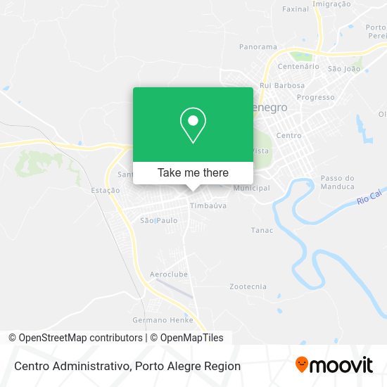Centro Administrativo map