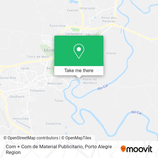Com + Com de Material Publicitario map