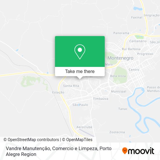Vandre Manutenção, Comercio e Limpeza map