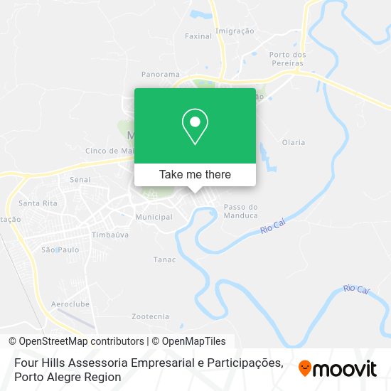 Four Hills Assessoria Empresarial e Participações map