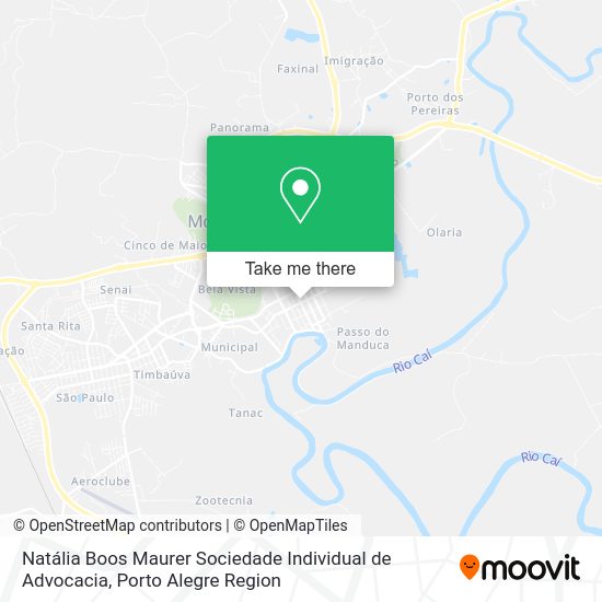 Natália Boos Maurer Sociedade Individual de Advocacia map