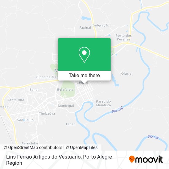 Lins Ferrão Artigos do Vestuario map