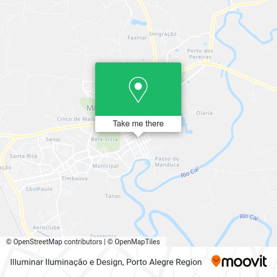 Illuminar Iluminação e Design map