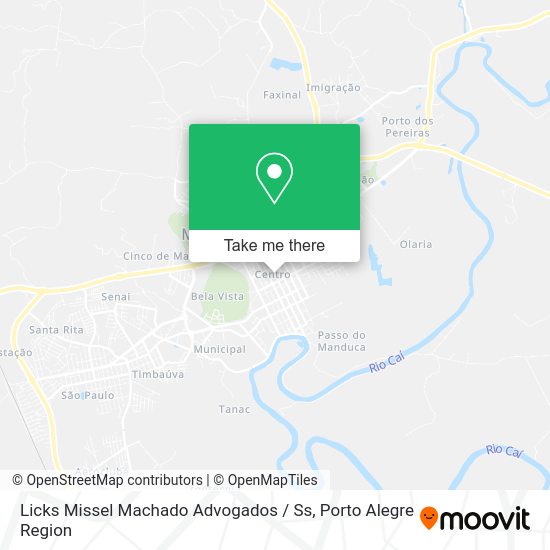 Licks Missel Machado Advogados / Ss map