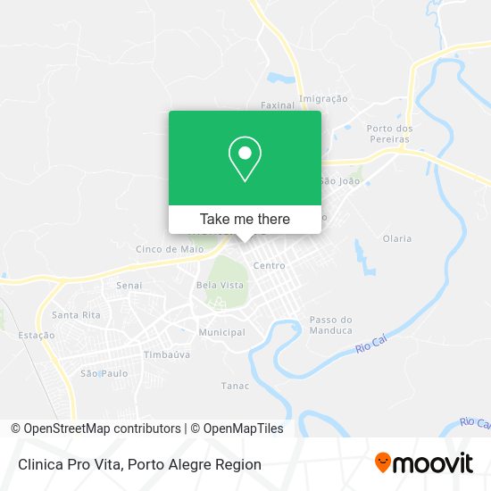 Clinica Pro Vita map