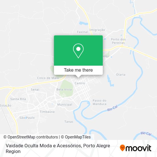 Vaidade Oculta Moda e Acessórios map