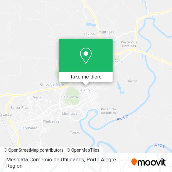 Mesclata Comércio de Utilidades map
