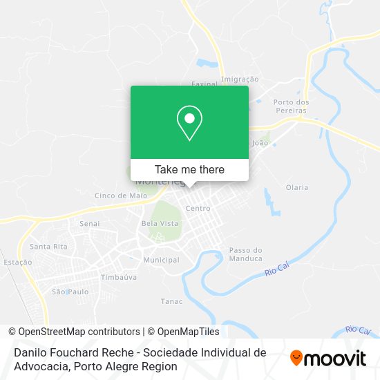 Danilo Fouchard Reche - Sociedade Individual de Advocacia map