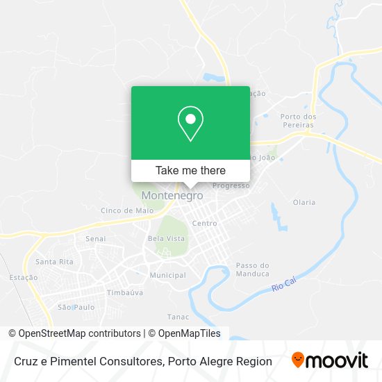 Cruz e Pimentel Consultores map