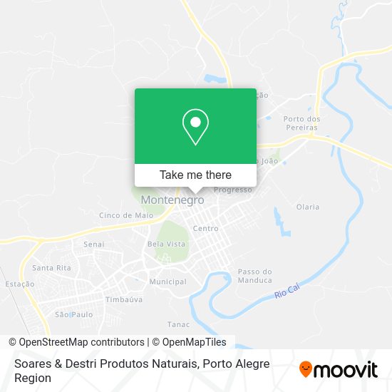 Soares & Destri Produtos Naturais map