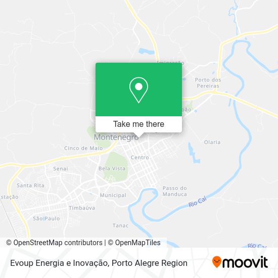 Evoup Energia e Inovação map