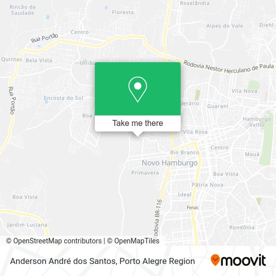 Anderson André dos Santos map