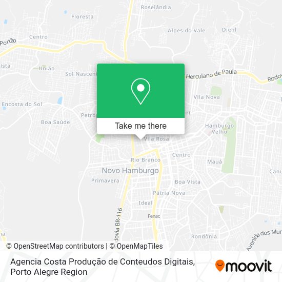 Agencia Costa Produção de Conteudos Digitais map