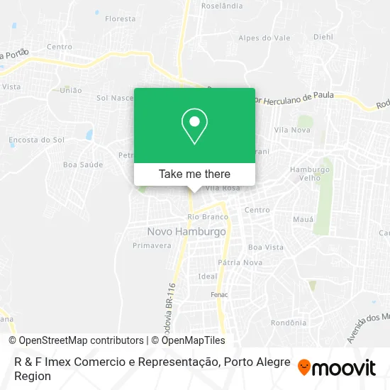R & F Imex Comercio e Representação map
