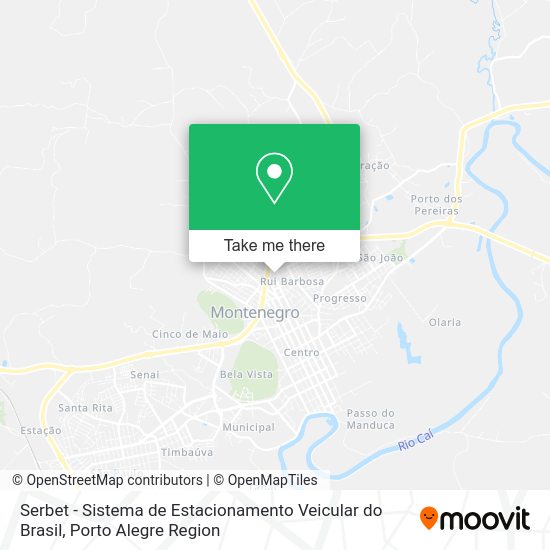 Serbet - Sistema de Estacionamento Veicular do Brasil map