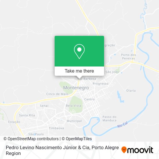 Pedro Levino Nascimento Júnior & Cia map