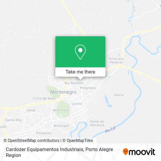 Cardozer Equipamentos Industriais map