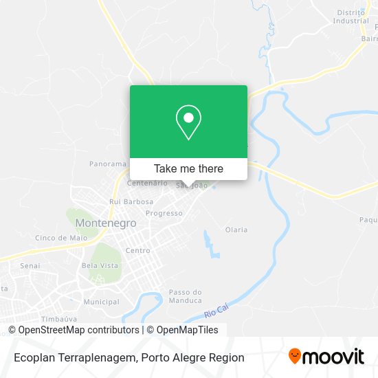 Ecoplan Terraplenagem map